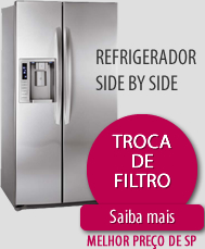 Troca de Filtro Refrigerador Side by Side LG